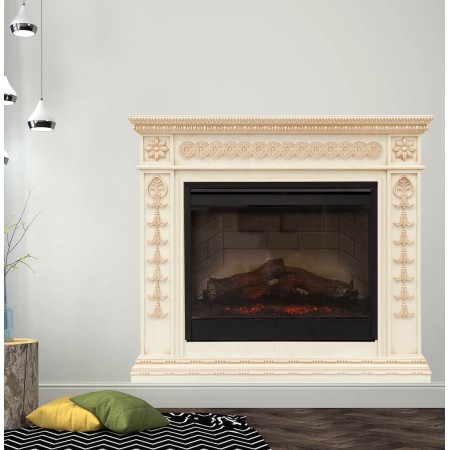 Klasszikus kandalló - 3D hatású nyomtatott matrica