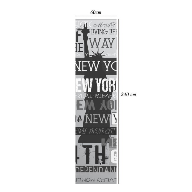 Fotótapéta - New York Vintage Banner - 60x240