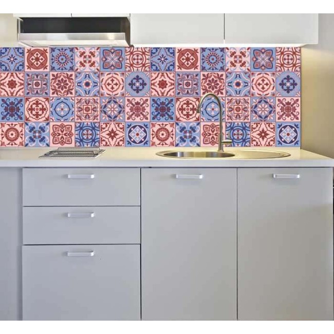 Csempe matrica - Derű - 72 darab 10x10 cm