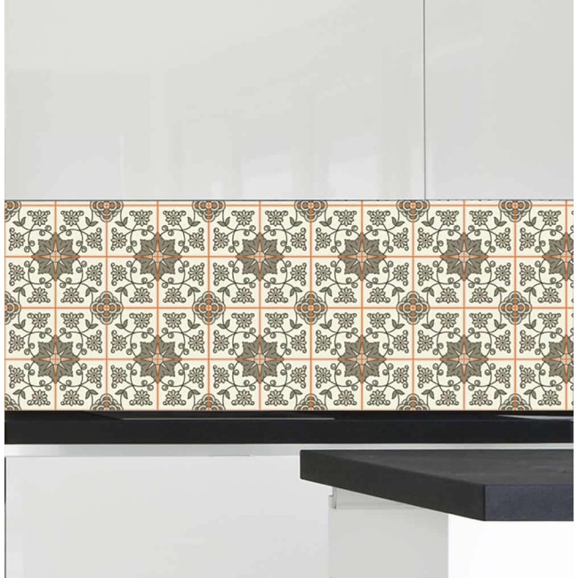 Csempe matrica - Azulejo - 72 darab 10x10 cm