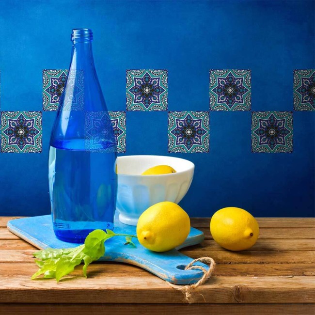 Csempe matrica - Orientális - 4 darab