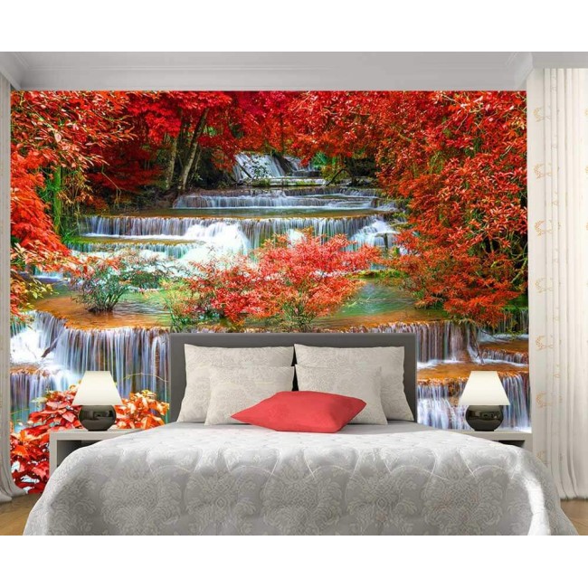 Fotótapéta - Színes vízesés