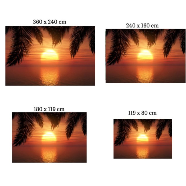 Fotótapéta - Naplemente
