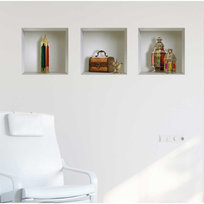 Keleti - 3D hatású matrica