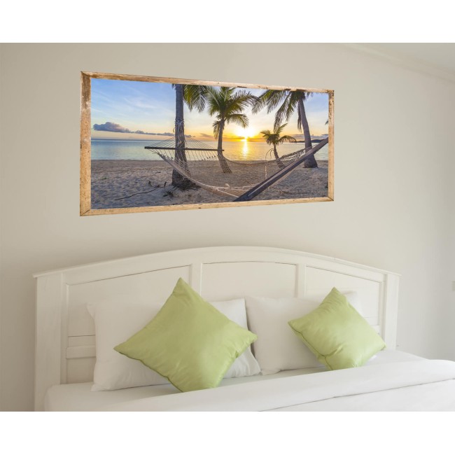 Naplemente a tengerparton - Nyomtatott poszter 