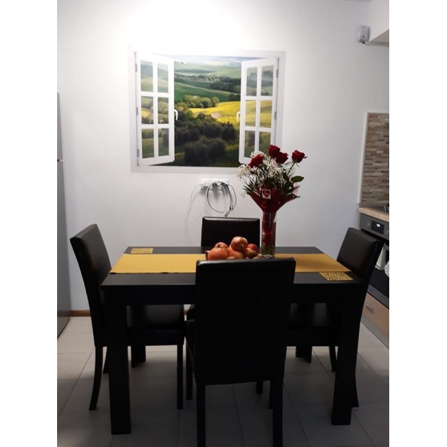 Toszkána dombjai, Olaszország - 3D hatású ablakos matrica