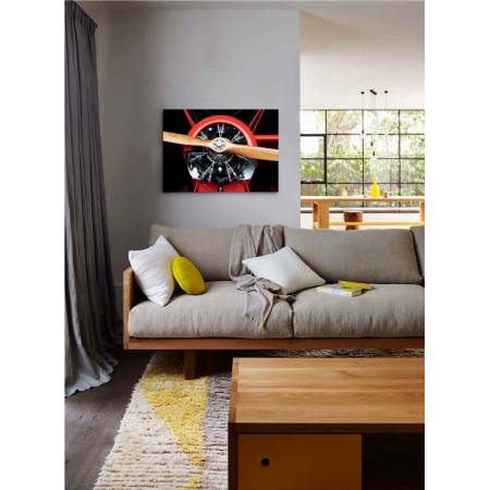 Repülő propeller vászonkép - 60x90 cm - AKCIÓ!