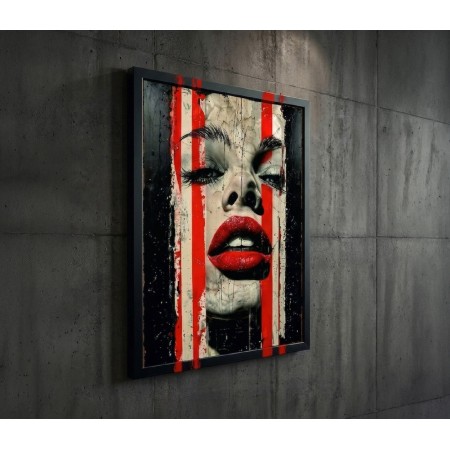 Kereten Túli Vászonkép - Skarlát Ketrec