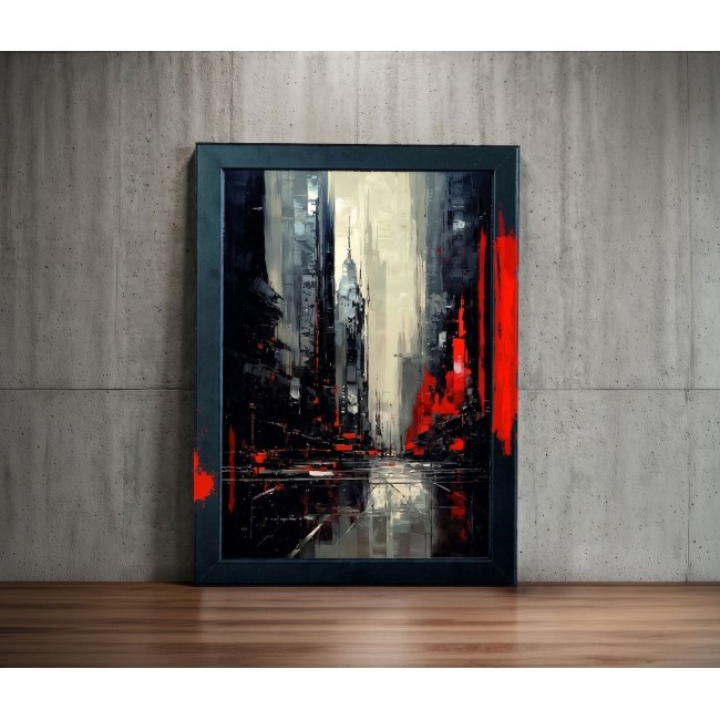 Kereten Túli Vászonkép - Beton-Rapszódia