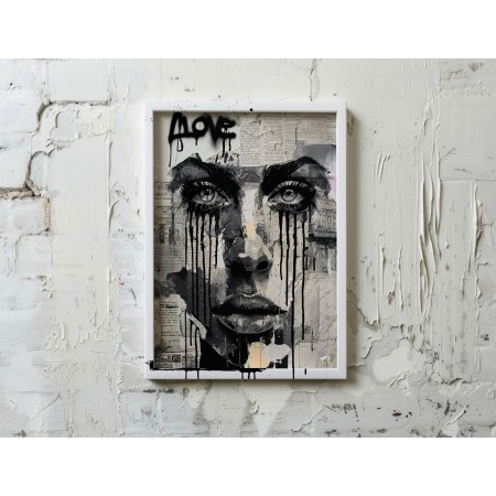 Kereten Túli Vászonkép - Tinta és Vallomás