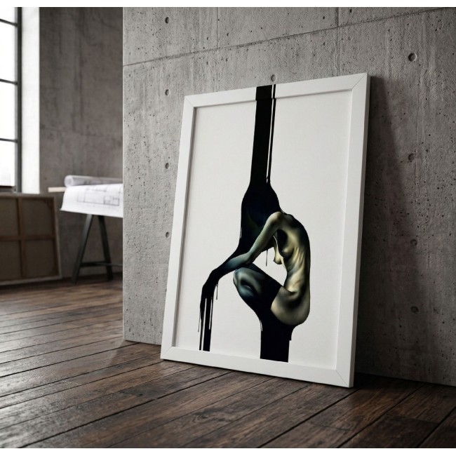 Kereten Túli Vászonkép - Árnyékban Rejlő