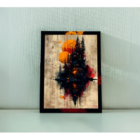 Kereten Túli Vászonkép - Lebegő Szimfónia