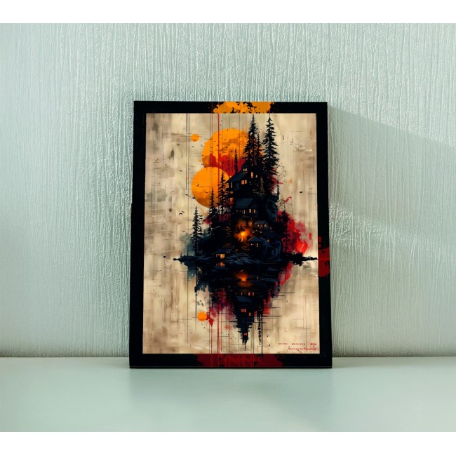 Kereten Túli Vászonkép - Lebegő Szimfónia