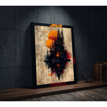 Kereten Túli Vászonkép - Lebegő Szimfónia