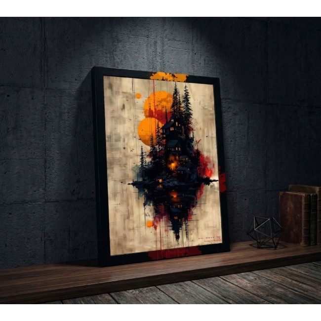 Kereten Túli Vászonkép - Lebegő Szimfónia