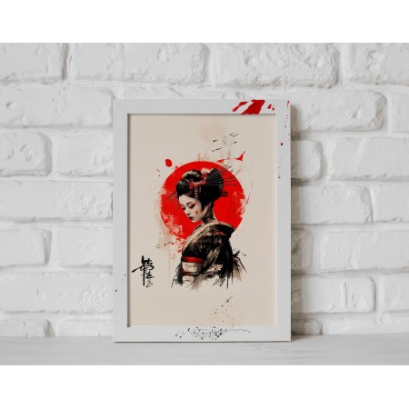 Kereten Túli Vászonkép - Kiotói Elegancia