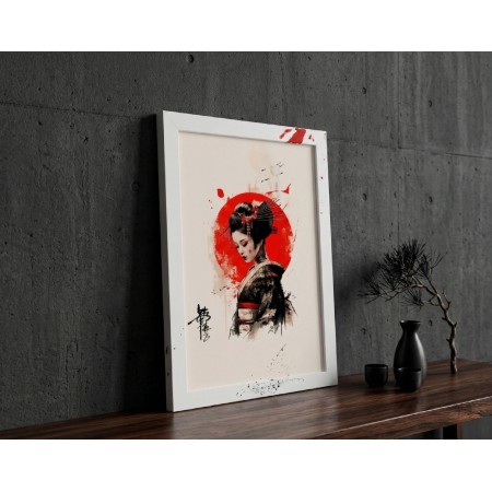 Kereten Túli Vászonkép - Kiotói Elegancia