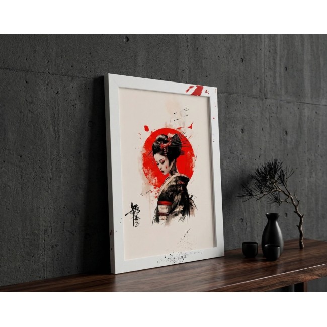 Kereten Túli Vászonkép - Kiotói Elegancia