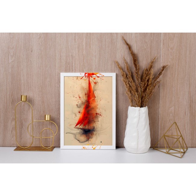 Kereten Túli Vászonkép - Parázsló Vitorlák