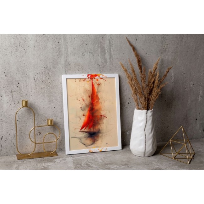 Kereten Túli Vászonkép - Parázsló Vitorlák