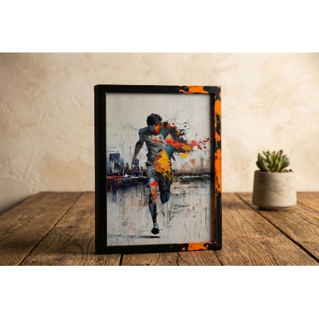 Kereten Túli Vászonkép - Narancs Áttörés