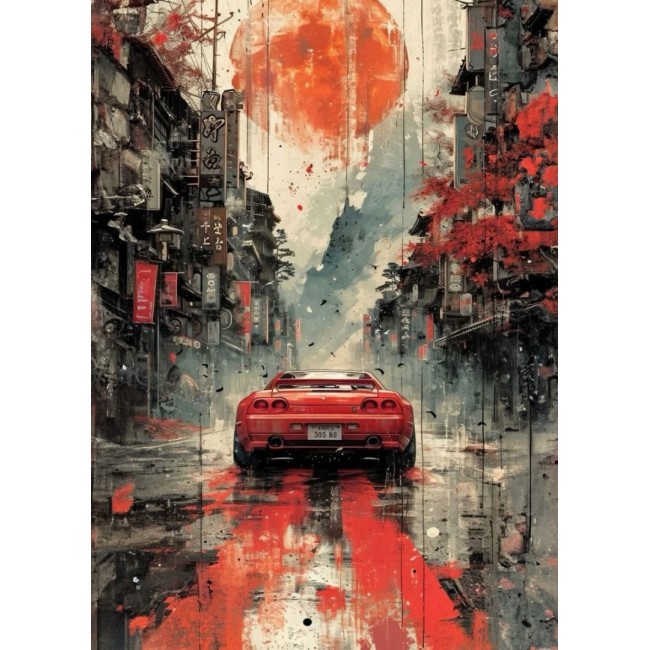 Kereten Túli Vászonkép - Urban Drifter