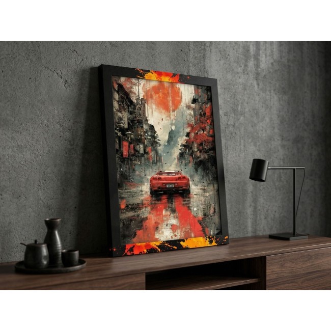 Kereten Túli Vászonkép - Urban Drifter