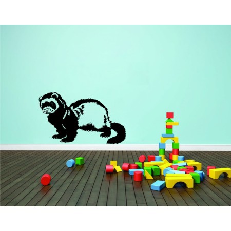 Vadászgörény - Falmatrica / Faltetoválás