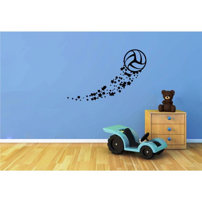 Szárnyaló labda - Falmatrica / Faltetoválás