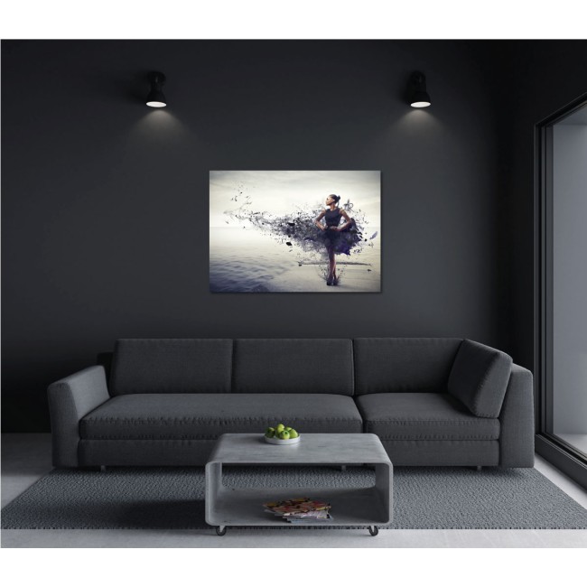 Black Dress - 50x70 cm - Vászonkép - AKCIÓ