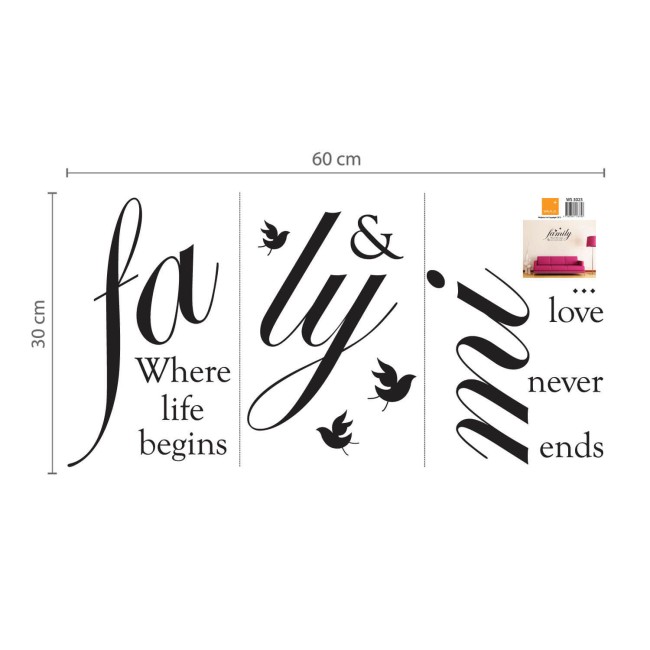 Családi fotófa - Falmatrica