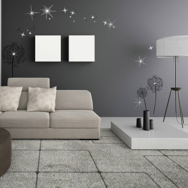 Pitypang Swarovski kristályokkal - Falmatrica