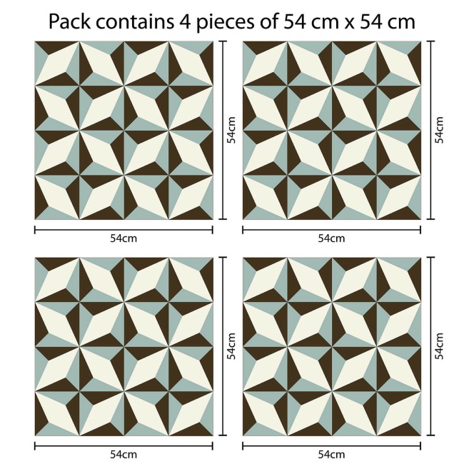 Északcsillag mintázat - Matrica