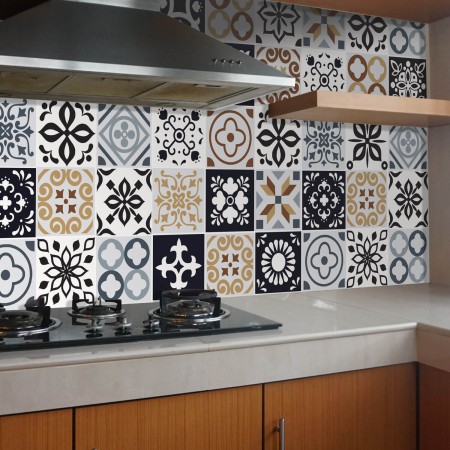 Csempe matrica - Vitorchiano Mediterranean - 48 drb - 15x15 cm