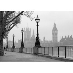 Fotótapéta - Köd Londonban