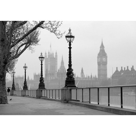 Fotótapéta - Köd Londonban