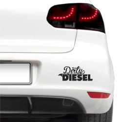 Autós matrica - Dirty Diesel
