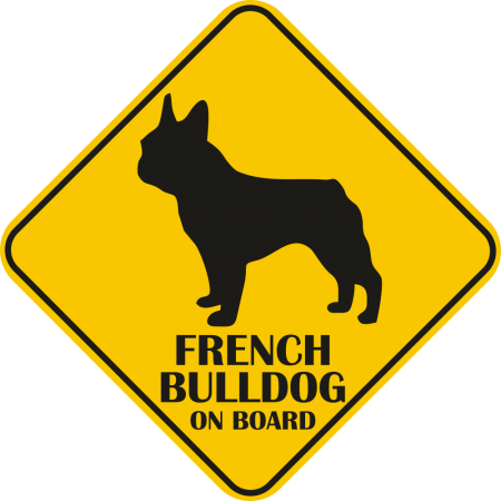 Autós matrica - Francia bulldog