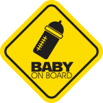 Baby on board - Cumisüveg