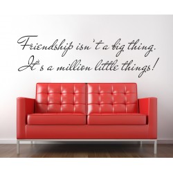 Friendship - Barátság - Falmatrica / Faltetoválás -