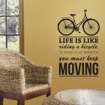 Life Is Like Riding a Bicycle