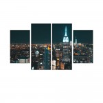 Többrészes vászonkép - Empire State Building
