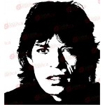 Mick Jagger - Falmatrica / Faltetoválás