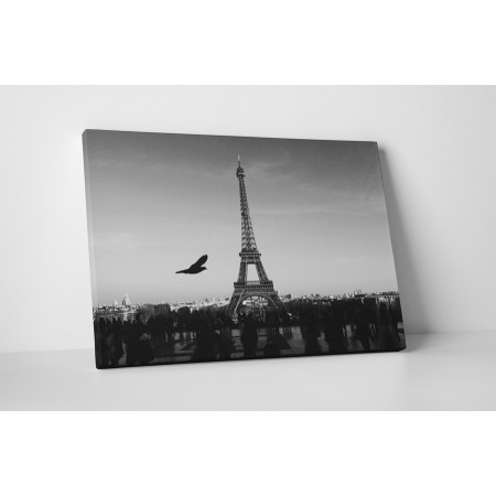 Fekete-fehér Eiffel torony