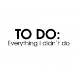 To do
