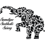Elefánt + személyreszabható szöveg