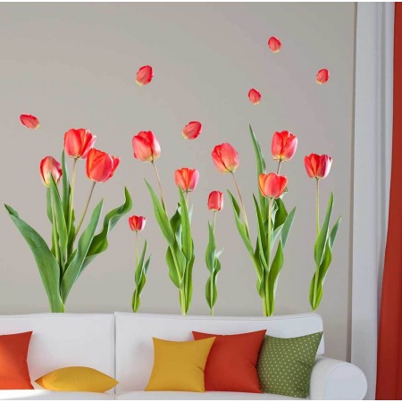 Gyönyörű tulipánjaim - Nyomtatott matrica