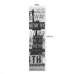 Fotótapéta - New York Vintage Banner - 60x240