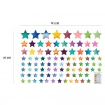 Akvarell csillagok - Nyomtatott matrica