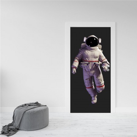 Ajtó matrica - Űrhajós